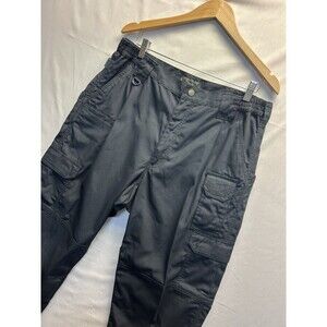 5.11 Tactical Mens Taclite Ripstop Cargo Pants Dark Navy Size 36x32 Double Knee